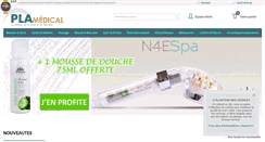 Desktop Screenshot of materiel-pla-medical.fr